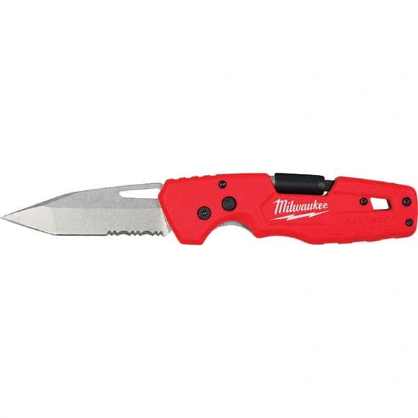 Milwaukee Tool - Pocket & Folding Knives Knife Type: Folding Knife Edge Type: Partially Serrated - Strong Tooling