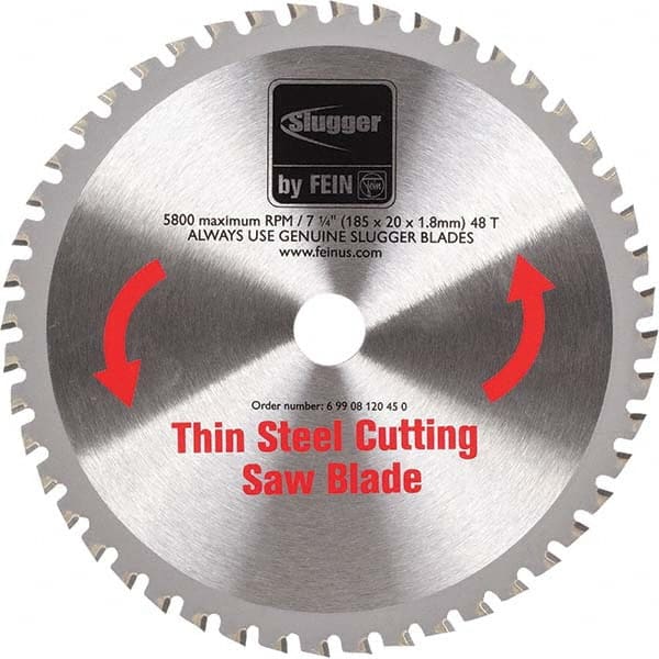 Fein - Wet & Dry-Cut Saw Blades Blade Diameter (Inch): 7-1/4 Blade Material: Carbide-Tipped - Strong Tooling