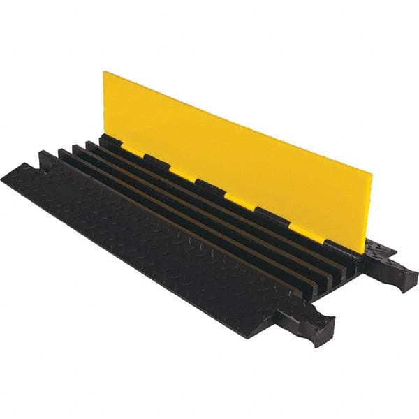 Checkers - On Floor Cable Covers Cover Material: Polyurethane Number of Channels: 4 - Strong Tooling