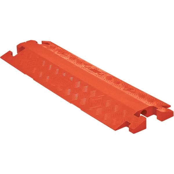 Checkers - On Floor Cable Covers Cover Material: Polyurethane Number of Channels: 1 - Strong Tooling