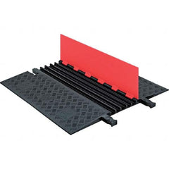 Checkers - On Floor Cable Covers Cover Material: Polyurethane Number of Channels: 5 - Strong Tooling