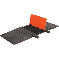 Checkers - On Floor Cable Covers Cover Material: Polyurethane Number of Channels: 5 - Strong Tooling