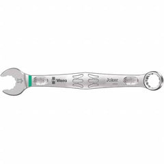 Wera - Combination Wrenches; Type: Combination Wrench ; Tool Type: NonRatcheting ; Size (Inch): 1/2 ; Number of Points: 12 ; Finish/Coating: Satin ; Material: Alloy Steel - Exact Industrial Supply