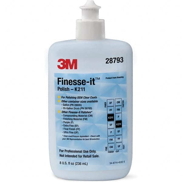 3M - Buffing & Polishing Compounds Material Application: Reduce/Remove Automotive Swirl Marks Compound Type: Mark Remover - Strong Tooling