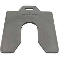 Maudlin Products - Metal Shim Stock Type: Slotted Shim Material: Stainless Steel - Strong Tooling