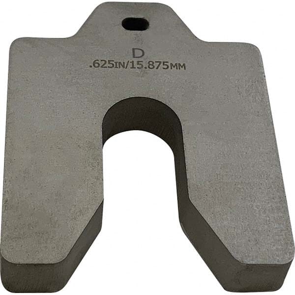 Maudlin Products - Metal Shim Stock Type: Slotted Shim Material: Stainless Steel - Strong Tooling