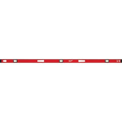 Milwaukee Tool - Box Beam, I-Beam & Torpedo Levels Level Type: I-Beam Number of Vials: 3 - Strong Tooling