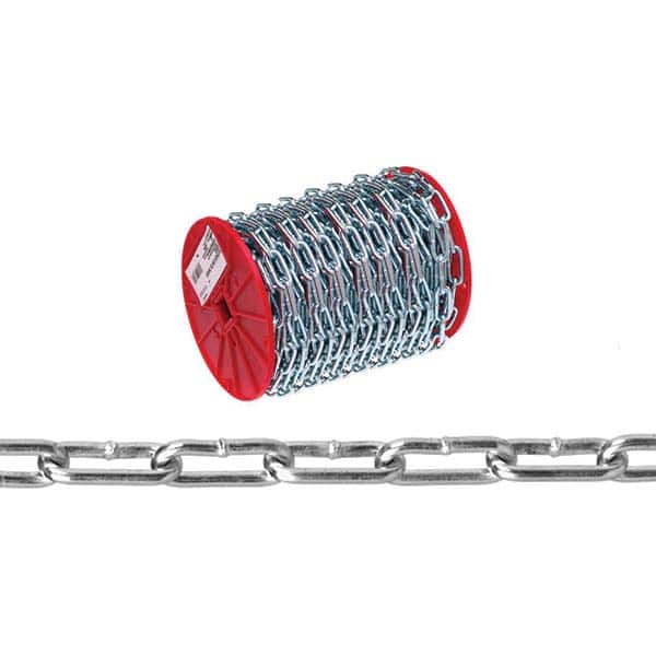 Campbell - Weldless Chain Type: Straight Link Coil Chain Load Capacity (Lb.): 605.000 - Strong Tooling