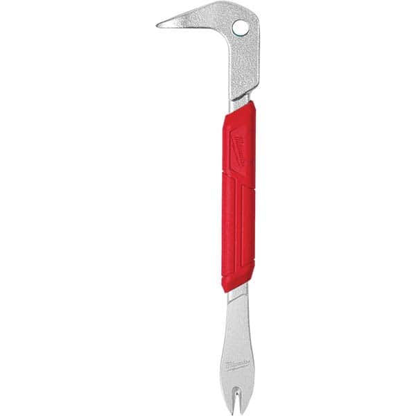 Milwaukee Tool - Pry Bars Tool Type: Nail Puller Overall Length Range: 7" - 9.9" - Strong Tooling