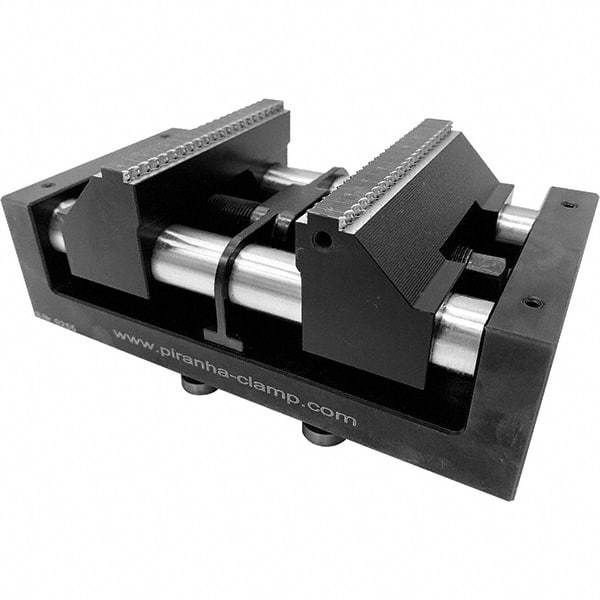 Piranha Clamp - Self-Centering Vises Jaw Width (mm): 90.00 Maximum Jaw Opening Capacity (mm): 118.00 - Strong Tooling