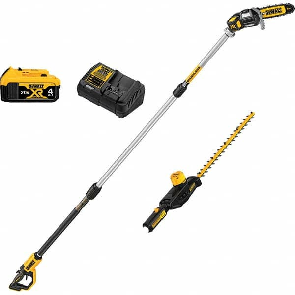 DeWALT - Edgers, Trimmers & Cutters Type: Hedge Trimmer; Pole Saw Kit Power Type: Battery - Strong Tooling