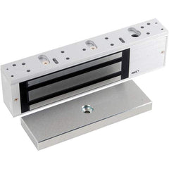 Electromagnet Locks; Average Magnetic Pull (Lb.): 1500.000; 1500.0 lb; Timer: Yes; LED: No; Finish: Aluminum; Features: Door Status Sensor, Relock Time Delay; Finish/Coating: Aluminum; Led Included: No; Average Magnetic Pull: 1500.0 lb