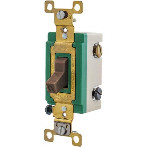 Bryant Electric - Wall & Dimmer Light Switches Switch Type: Three Way Switch Operation: Toggle - Strong Tooling