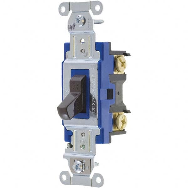 Bryant Electric - Wall & Dimmer Light Switches Switch Type: Three Way Switch Operation: Toggle - Strong Tooling