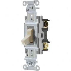 Bryant Electric - Wall & Dimmer Light Switches Switch Type: Three Way Switch Operation: Toggle - Strong Tooling