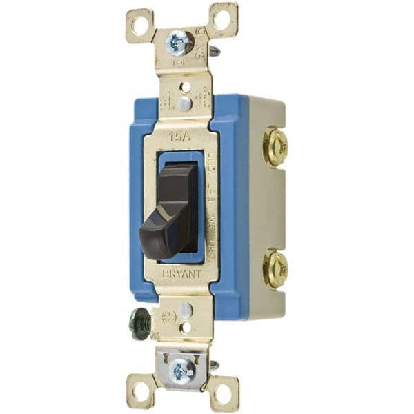 Bryant Electric - Wall & Dimmer Light Switches Switch Type: NonDimmer Switch Operation: Toggle - Strong Tooling