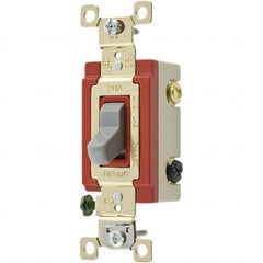 Bryant Electric - Wall & Dimmer Light Switches Switch Type: Three Way Switch Operation: Toggle - Strong Tooling