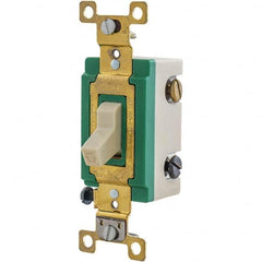 Bryant Electric - Wall & Dimmer Light Switches Switch Type: Three Way Switch Operation: Toggle - Strong Tooling