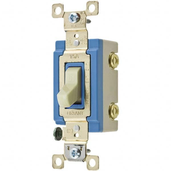 Bryant Electric - Wall & Dimmer Light Switches Switch Type: NonDimmer Switch Operation: Toggle - Strong Tooling