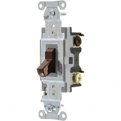 Bryant Electric - Wall & Dimmer Light Switches Switch Type: Three Way Switch Operation: Toggle - Strong Tooling