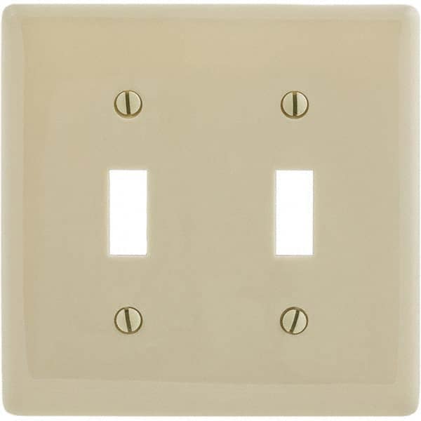 Bryant Electric - Wall Plates Wall Plate Type: Switch Plates Color: Ivory - Strong Tooling