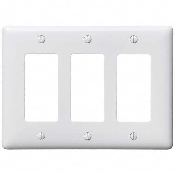 Bryant Electric - Wall Plates Wall Plate Type: Outlet Wall Plates Color: White - Strong Tooling