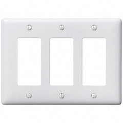 Bryant Electric - Wall Plates Wall Plate Type: Outlet Wall Plates Color: White - Strong Tooling