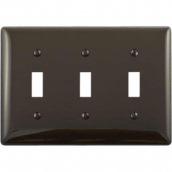 Bryant Electric - Wall Plates Wall Plate Type: Switch Plates Color: Brown - Strong Tooling