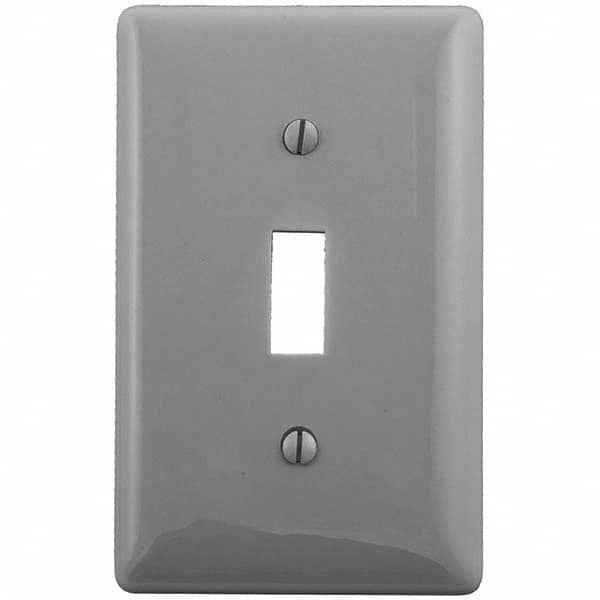 Bryant Electric - Wall Plates Wall Plate Type: Switch Plates Color: Gray - Strong Tooling