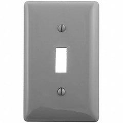 Bryant Electric - Wall Plates Wall Plate Type: Switch Plates Color: Gray - Strong Tooling