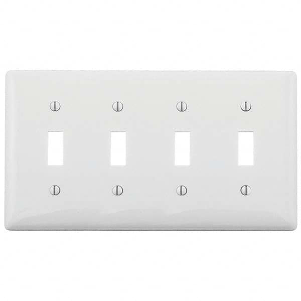 Bryant Electric - Wall Plates Wall Plate Type: Switch Plates Color: White - Strong Tooling