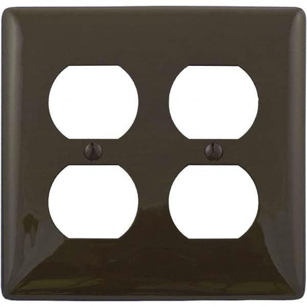 Bryant Electric - Wall Plates Wall Plate Type: Outlet Wall Plates Color: Brown - Strong Tooling