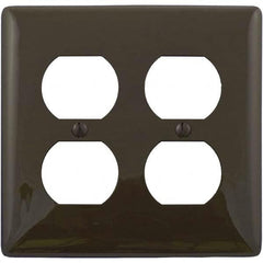 Bryant Electric - Wall Plates Wall Plate Type: Outlet Wall Plates Color: Brown - Strong Tooling