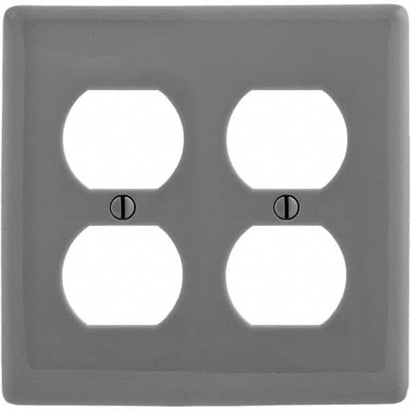 Bryant Electric - Wall Plates Wall Plate Type: Outlet Wall Plates Color: Gray - Strong Tooling