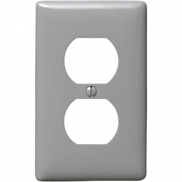 Bryant Electric - Wall Plates Wall Plate Type: Outlet Wall Plates Color: Gray - Strong Tooling