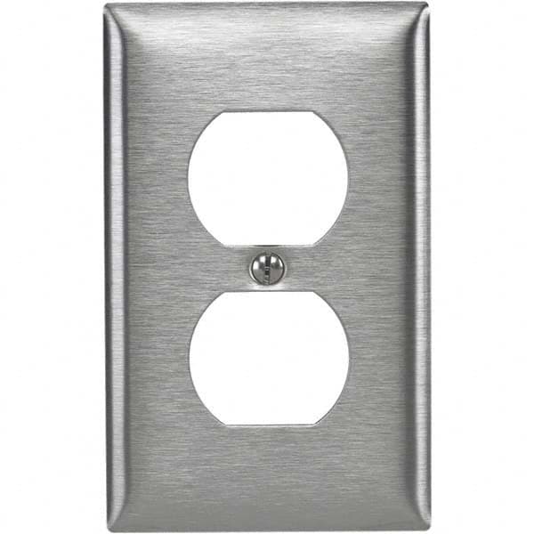 Bryant Electric - Wall Plates Wall Plate Type: Outlet Wall Plates Color: Metallic - Strong Tooling