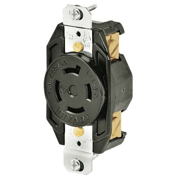 Bryant Electric - Twist Lock Receptacles Receptacle/Part Type: Receptacle Gender: Female - Strong Tooling