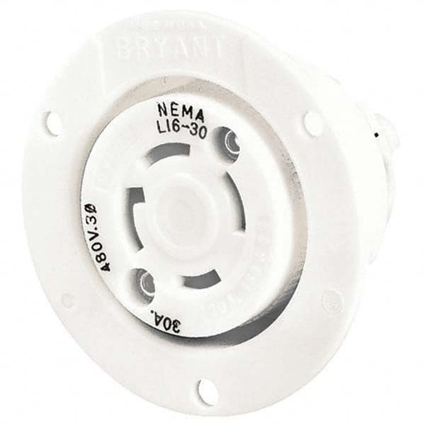 Bryant Electric - Twist Lock Receptacles Receptacle/Part Type: Receptacle Gender: Female - Strong Tooling