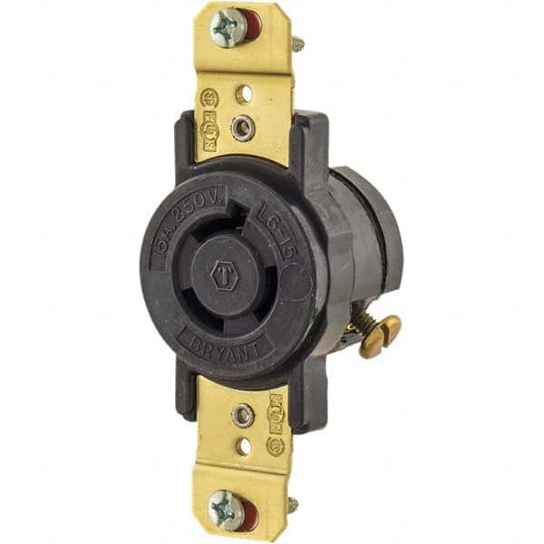 Bryant Electric - Twist Lock Receptacles Receptacle/Part Type: Receptacle Gender: Female - Strong Tooling