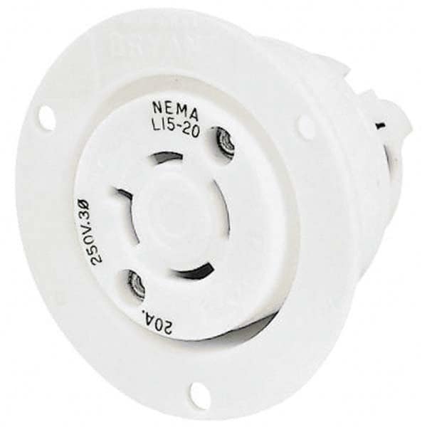 Bryant Electric - Twist Lock Receptacles Receptacle/Part Type: Receptacle Gender: Female - Strong Tooling