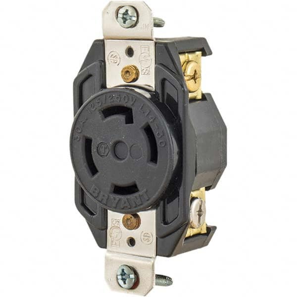 Bryant Electric - Twist Lock Receptacles Receptacle/Part Type: Receptacle Gender: Female - Strong Tooling