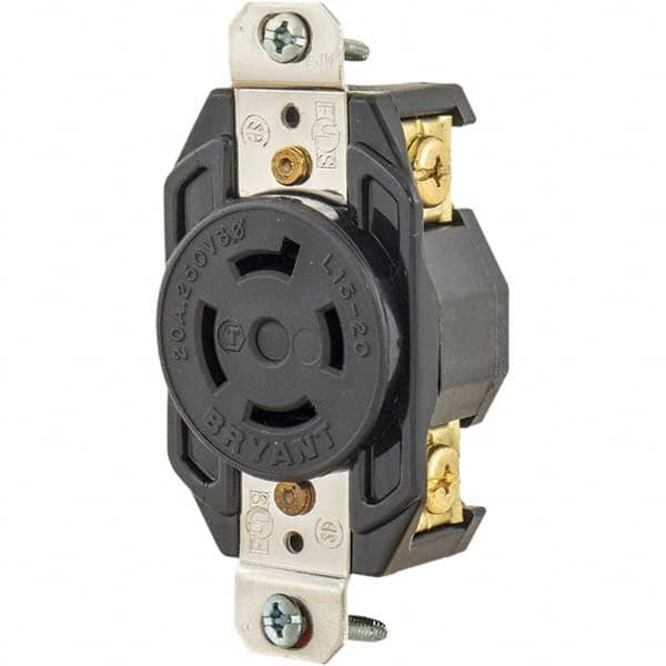 Bryant Electric - Twist Lock Receptacles Receptacle/Part Type: Receptacle Gender: Female - Strong Tooling