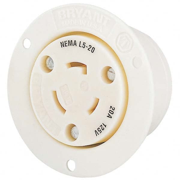 Bryant Electric - Twist Lock Receptacles Receptacle/Part Type: Receptacle Gender: Female - Strong Tooling