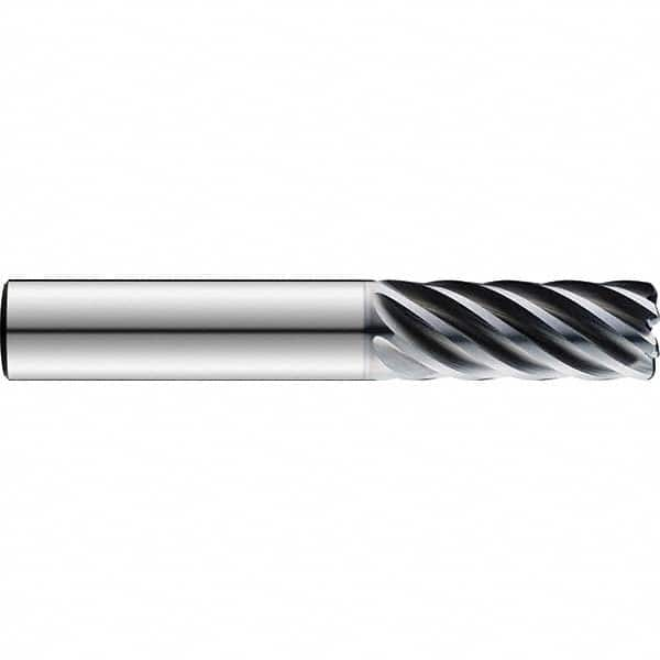 SGS - 25mm Diam 7 Flute Solid Carbide 1mm Corner Radius End Mill - Strong Tooling