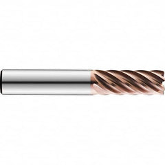 SGS - 25mm Diam 7 Flute Solid Carbide 2mm Corner Radius End Mill - Strong Tooling