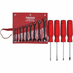 Proto - Wrench Sets Tool Type: Combination Wrench System of Measurement: Inch - Strong Tooling