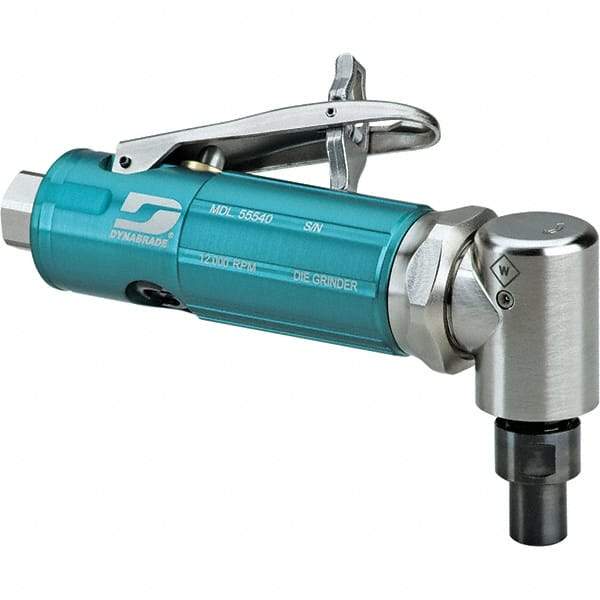 Dynabrade - Air Die Grinders Type: Angle Die Grinder Collet Size (Inch): 1/4 - Strong Tooling