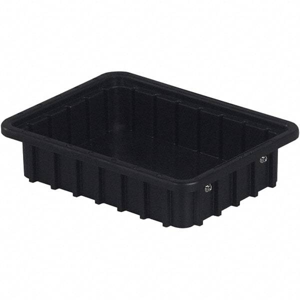 LEWISBins+ - 8-3/8" Wide x 2-1/2" High, Black Bin Divider Box - Use with DV0825 Short, DV1025 Long - Strong Tooling