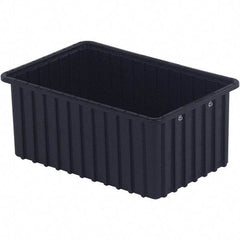 LEWISBins+ - 10-7/8" Wide x 8" High, Black Bin Divider Box - Use with DV1080 Short, DV1680 Long - Strong Tooling