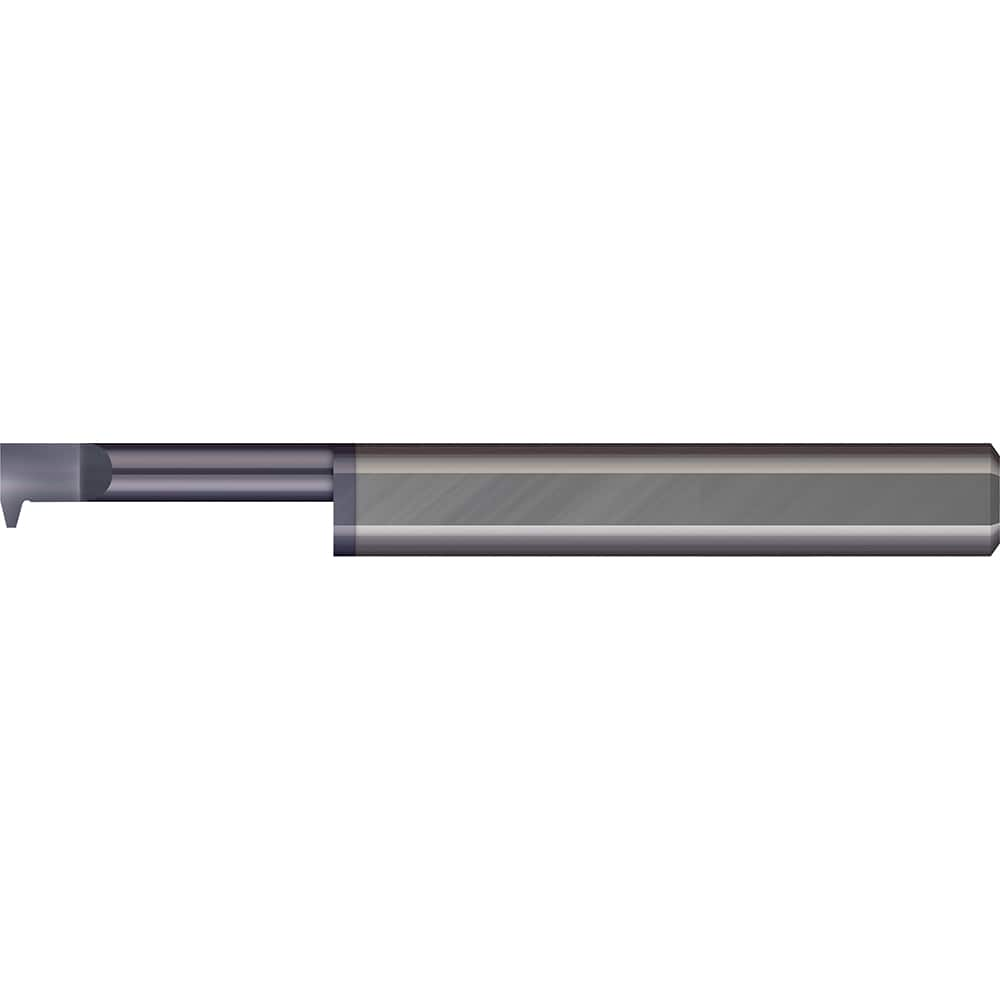 Micro 100 - Single Point Threading Tools; Thread Type: ACME Internal ; Material: Solid Carbide ; Profile Angle: 29 ; Threading Diameter (Decimal Inch): 0.3600 ; Cutting Depth (Decimal Inch): 0.7500 ; Maximum Threads Per Inch: 12 - Exact Industrial Supply